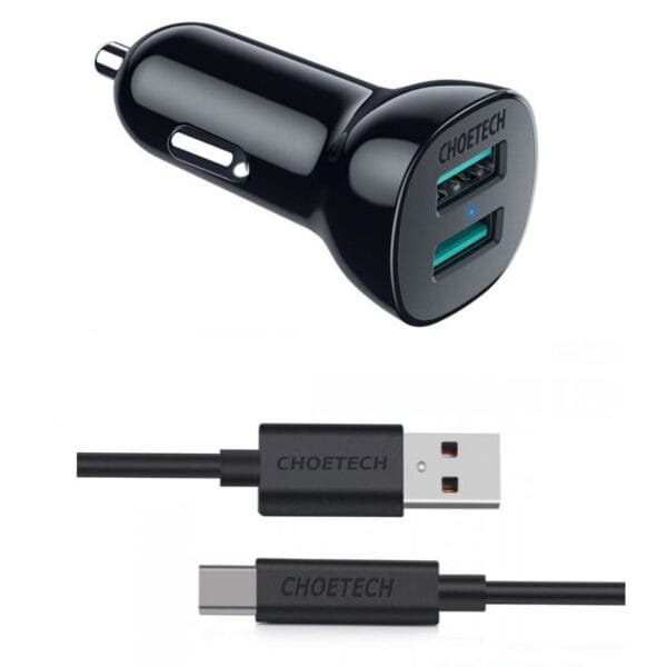 Buy Choetech 36w charger with type c cable in Pakistan at Dab Lew Tech 1