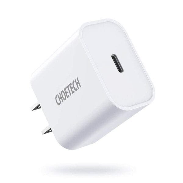 Choetech USB C Charger 20W Power Delivery Wall Adapter EU – White