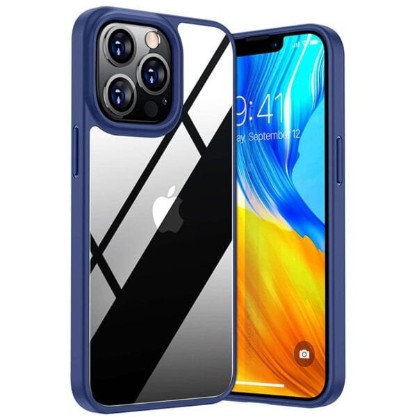 Buy Torras iPhone 13 Pro Diamond Series Case Blue in Pakistan at Dab lew tech 7