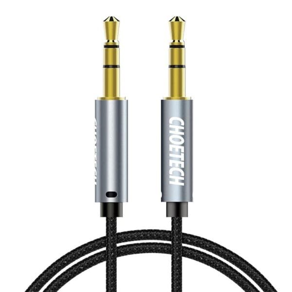 Choetech 3.5mm Male To Male Audio Gold Plated Aux Cable – Black