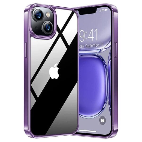 Torras Diamond Series Phone Case for iPhone 14 6.1 Inch – Light Purple