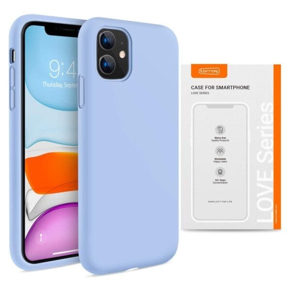 TORRAS iPhone 11 Silicone Series Blue in pakistan dablewpk1