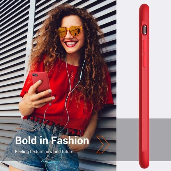 TORRAS iPhone 7 8 SE 2026 Silicone Series Red in pkistan dablewpk1