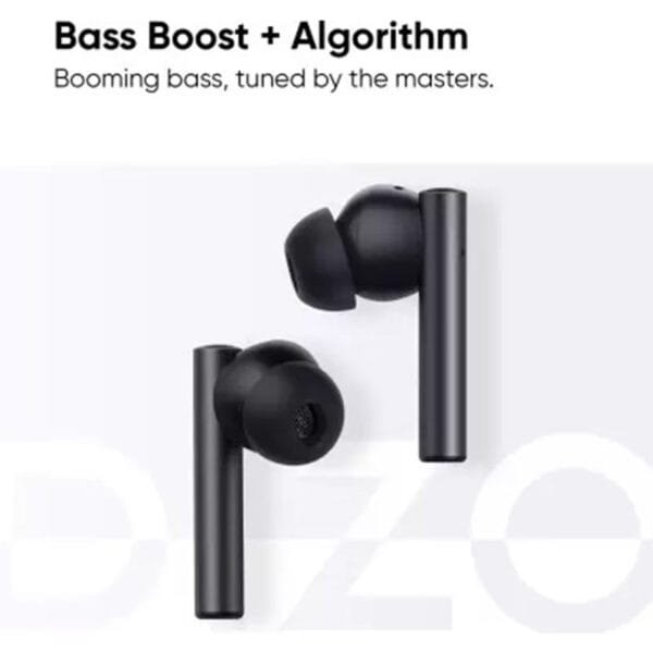 Dizo GoPods with Active Noise Cancellation (by Realme TechLife) – Smoky Grey - Image 13