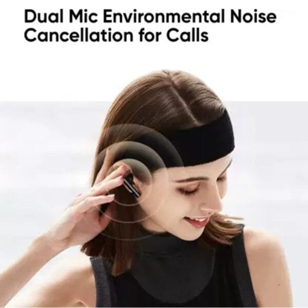 Dizo GoPods with Active Noise Cancellation (by Realme TechLife) – Smoky Grey - Image 3