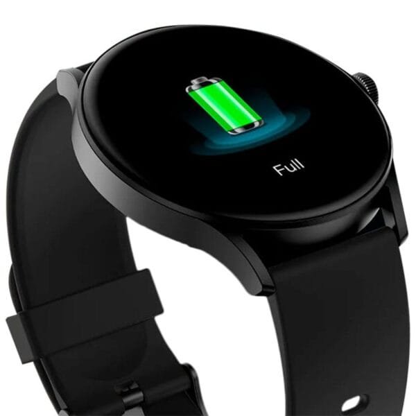 Xiaomi Imilab Imiki TG1 Smart Bluetooth Calling Watch with Magnetic Strap Global with Extra Silicone Strap – Black - Image 6