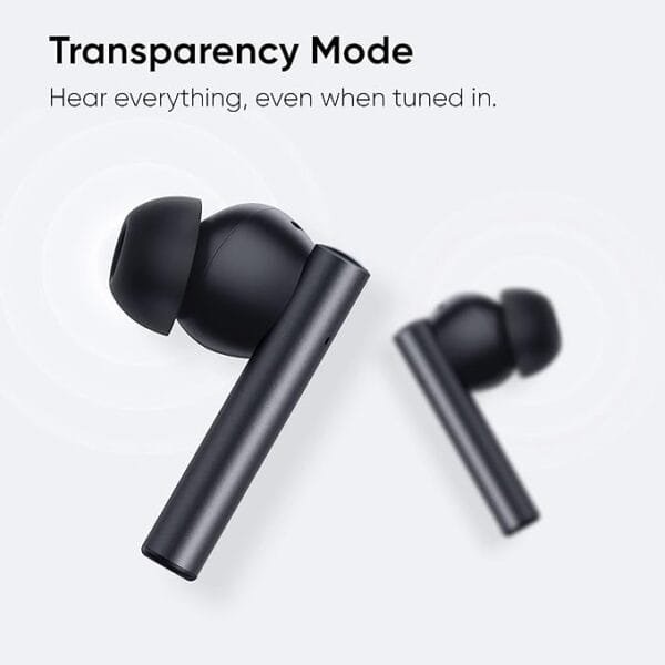 Dizo GoPods with Active Noise Cancellation (by Realme TechLife) – Smoky Grey - Image 16