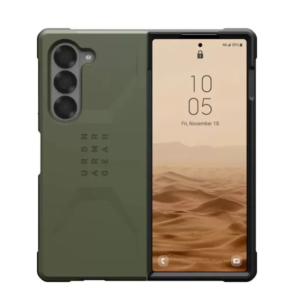 UAG Civilian Series Phone Case for Samsung Galaxy Z Fold 6 – Olive Drab