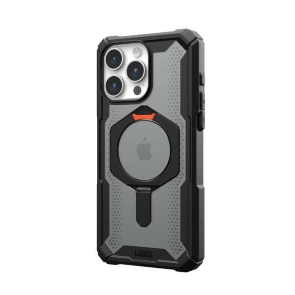 UAG Plasma XTE Magnetic Magsafe Compatible Phone Case for iPhone 15 Pro Max – Black/Orange - Image 5