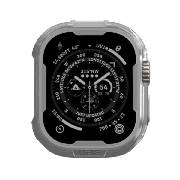 UAG Scout Watch Case for Apple Watch Ultra/Ultra 2 – Frosted Ice - Image 4