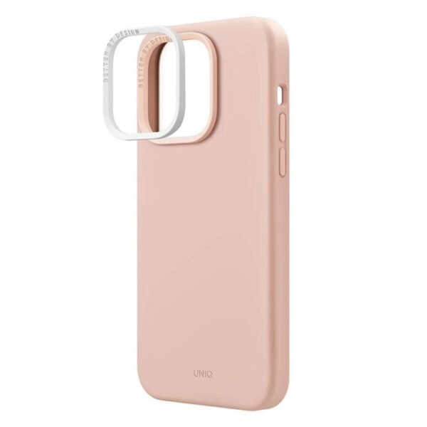 UNIQ Lino Phone Case for iPhone 14 – Blush (Pink) - Image 3